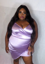 Load image into Gallery viewer, LILAC DREAMS SILK DRESS
