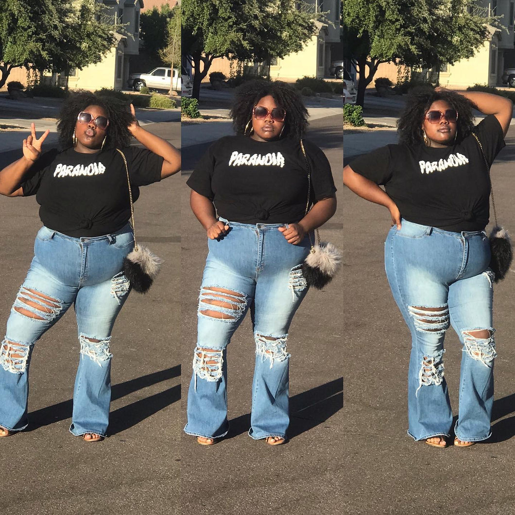 FREE SPIRIT BELL BOTTOM JEANS