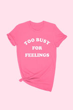 Load image into Gallery viewer, NO FEELINGS TEE
