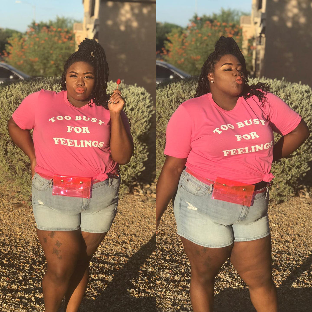 NO FEELINGS TEE