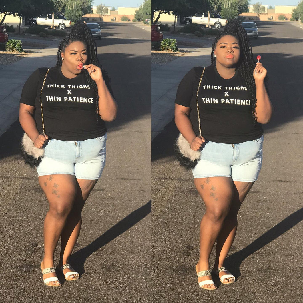 NO PATIENCE T SHIRT