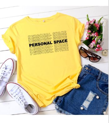 PERSONAL SPACE Baby Doll Tee